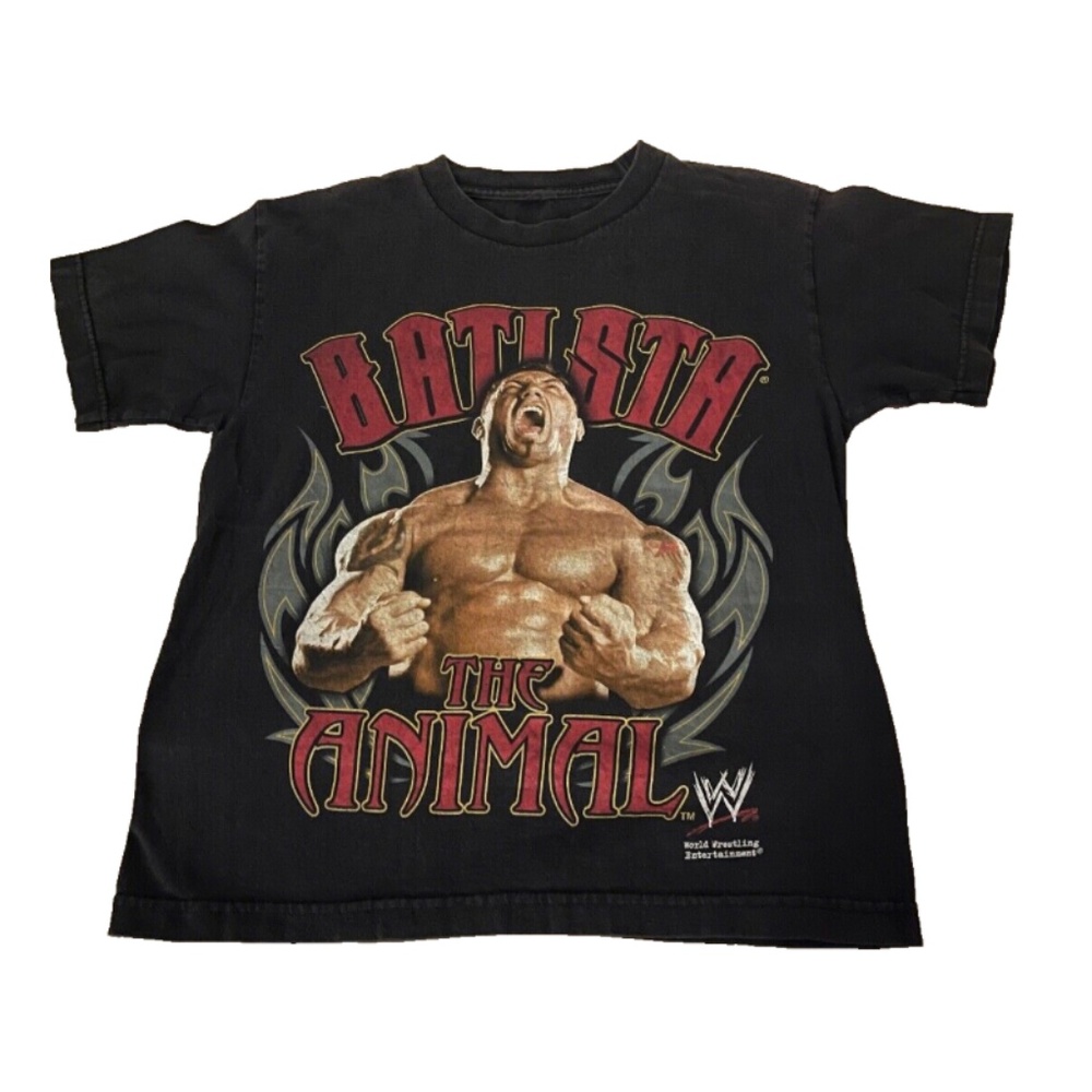 Vintage WWE Batista The Animal Wrestling Tee